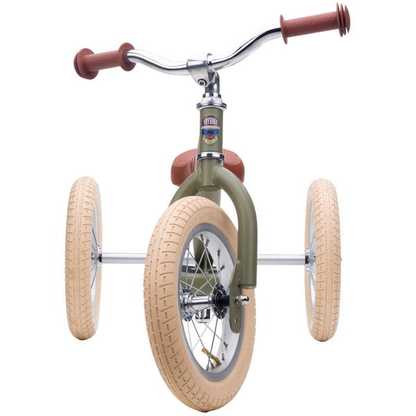 TrybikeTrybike   Steel Bike 2in1 matt Vintage Green