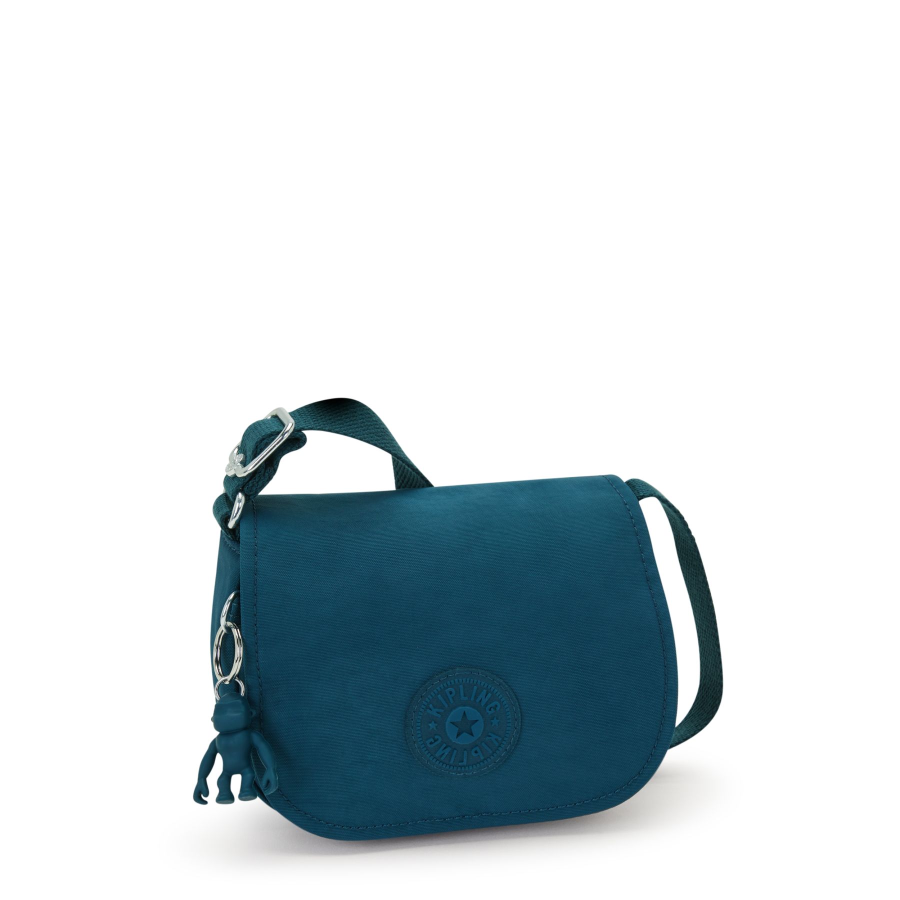 LOREEN MINI Mini sac à bandoulière avec rabat magnétique - Cosmic Emerald