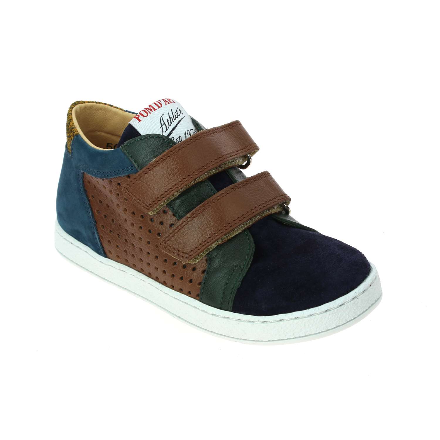 Chaussures montantes garçon POM D'API MOUSSE DOP