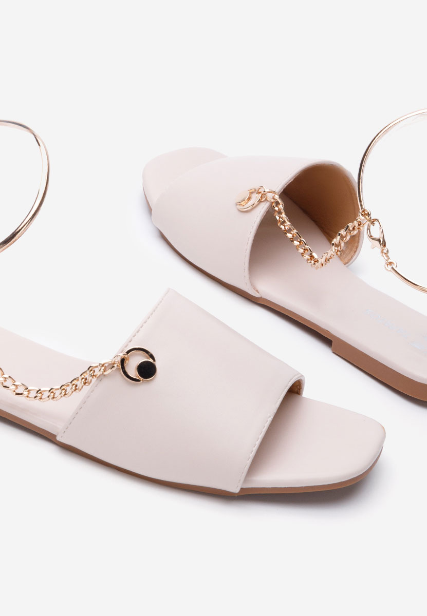Mules femme beige Tolecia