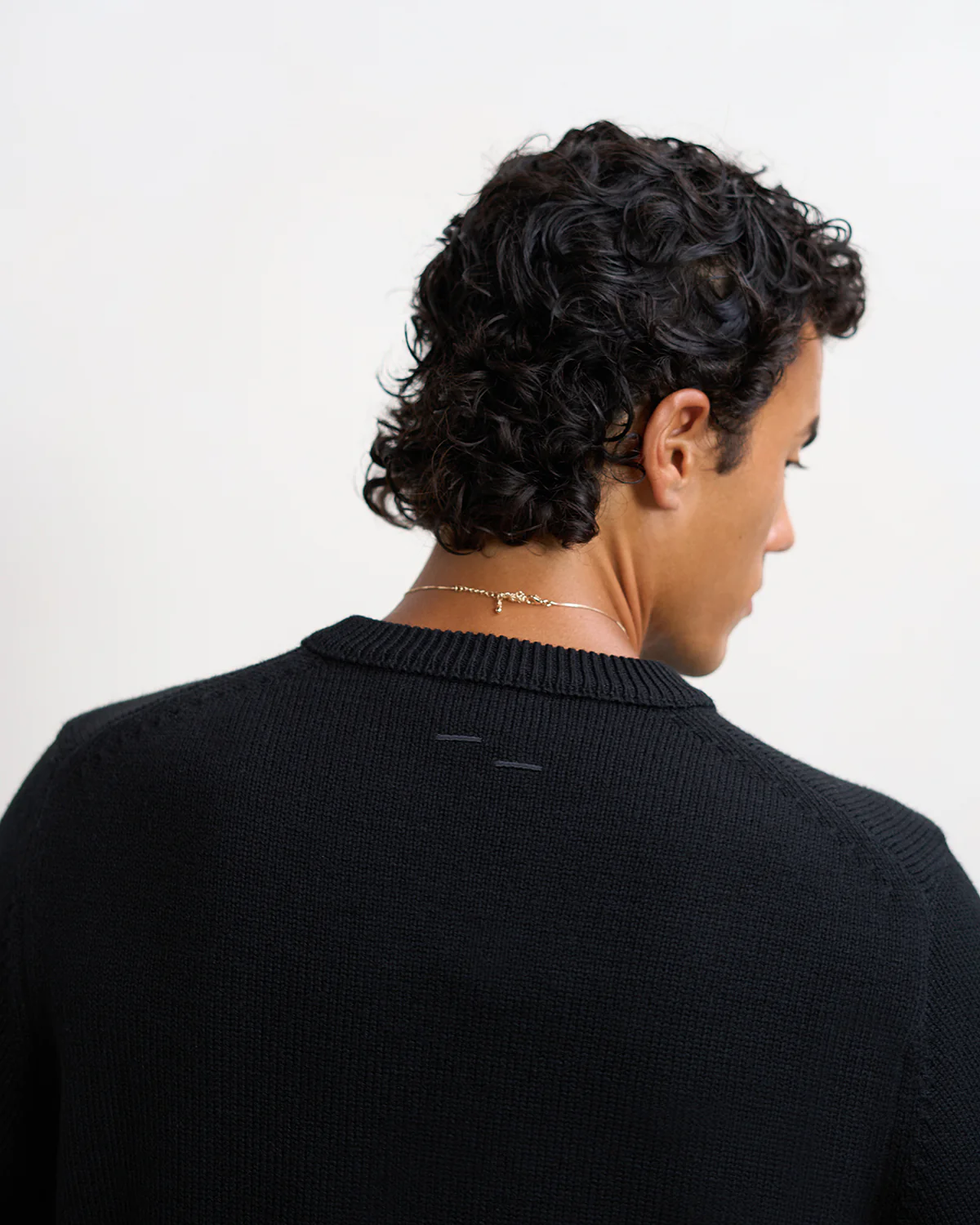 Knit Sweater Knot Black