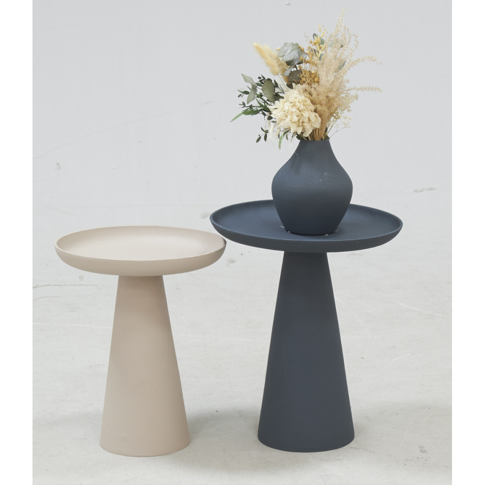 Table d'appoint en métal orso