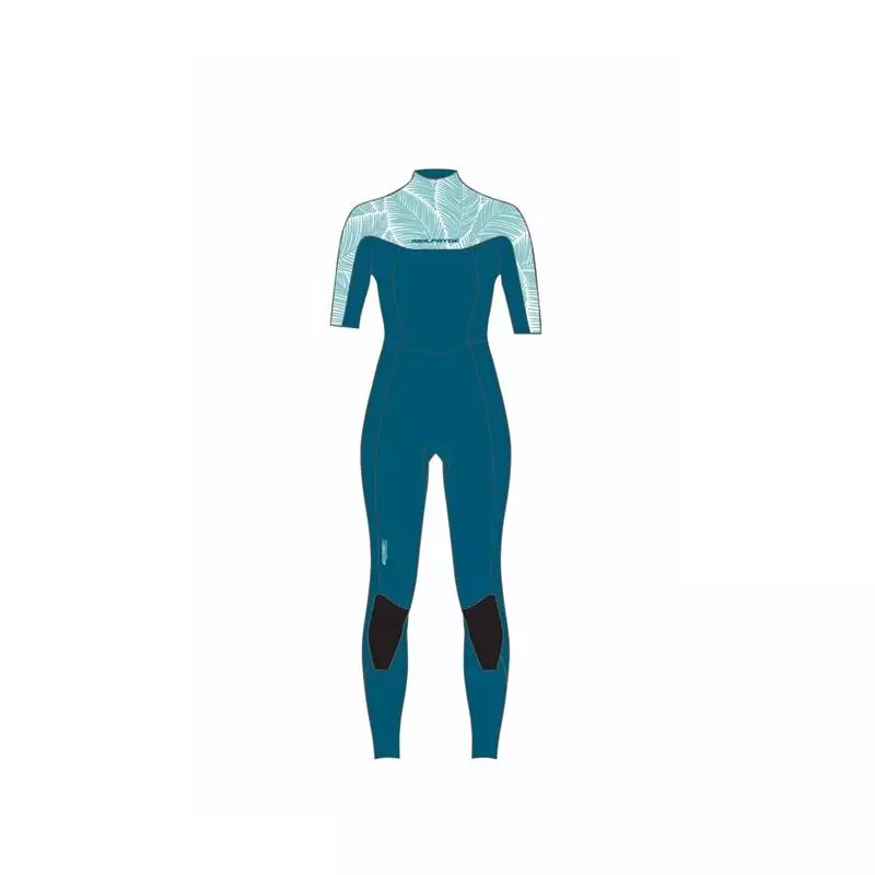 Combinaison intégrale femme NEILPRYDE Spark 3/2 Back Zip Petrol/Floral