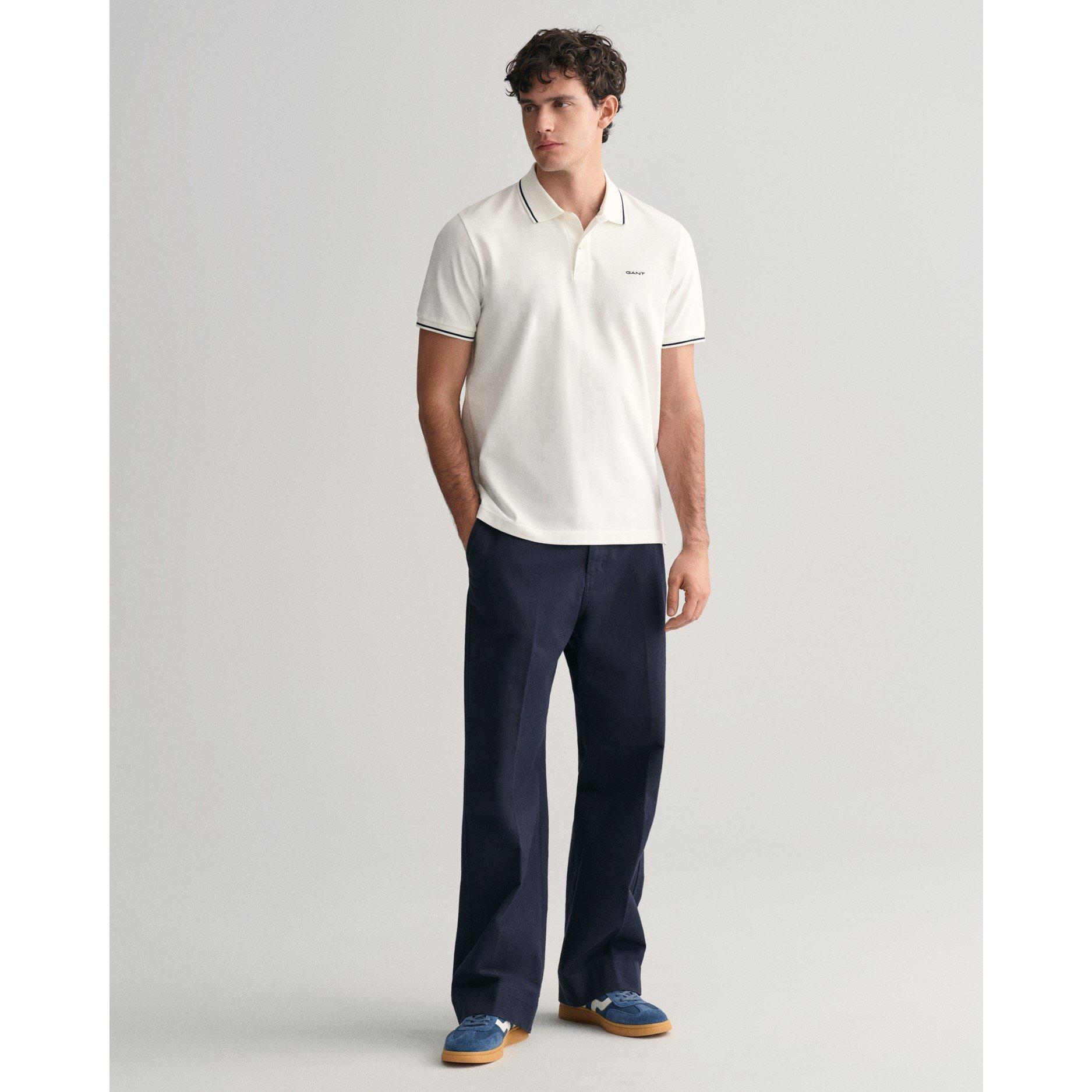 Gant Tipped Pique Polo Shirt