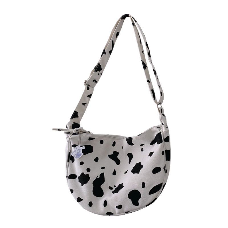 Bolso - Canvas Crossbody Tas met Print