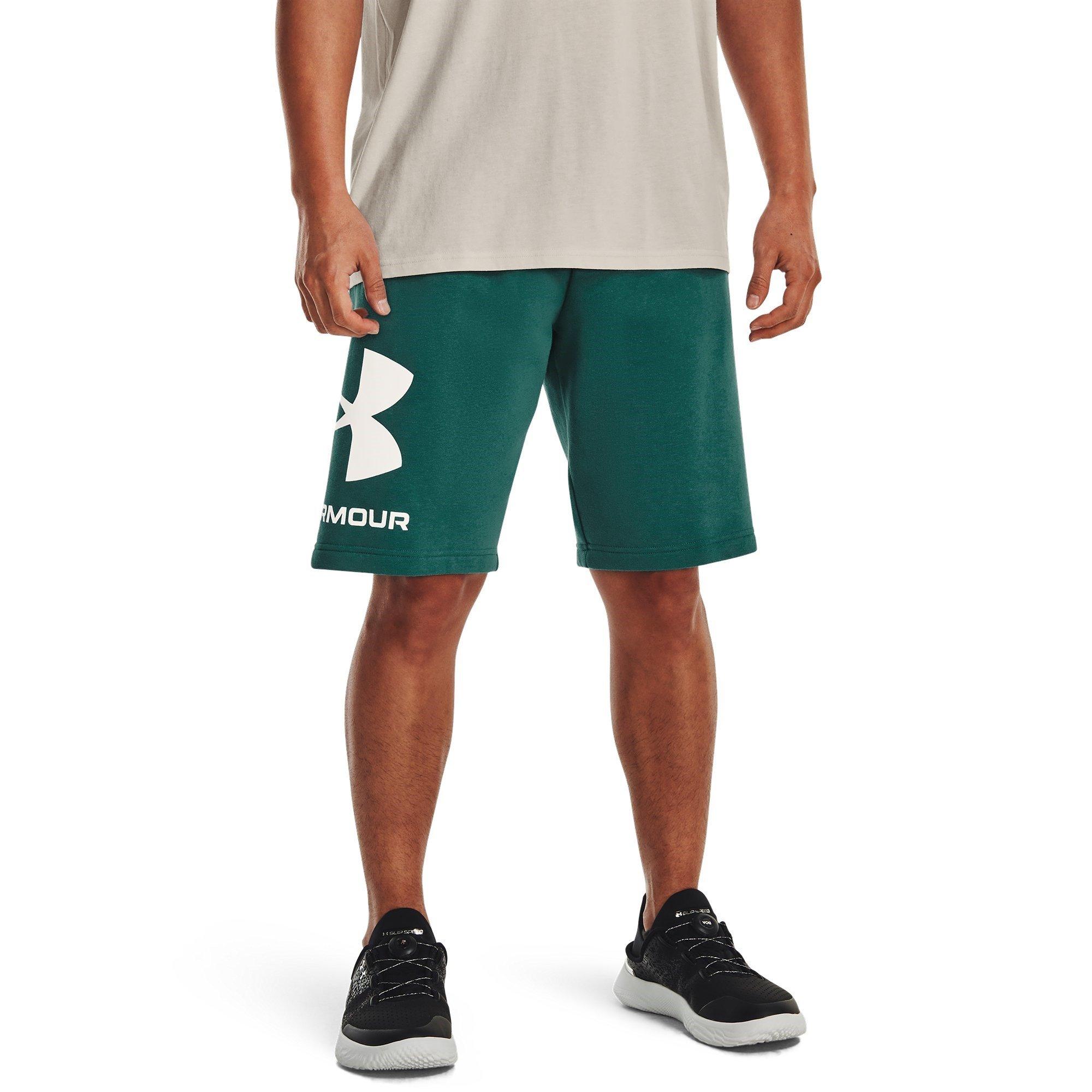 Under Armour Under Rival Big Logo Fleece Shorts Mens