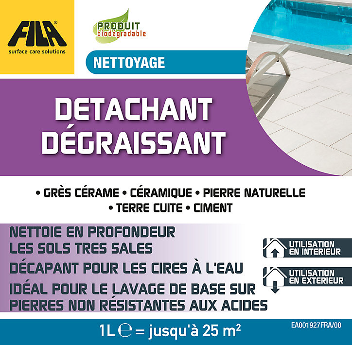 Détachant dégraissant Fila 1L pour sols