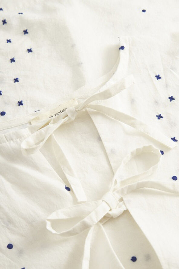 Nué Notes Hartwell Blouse Blue dots