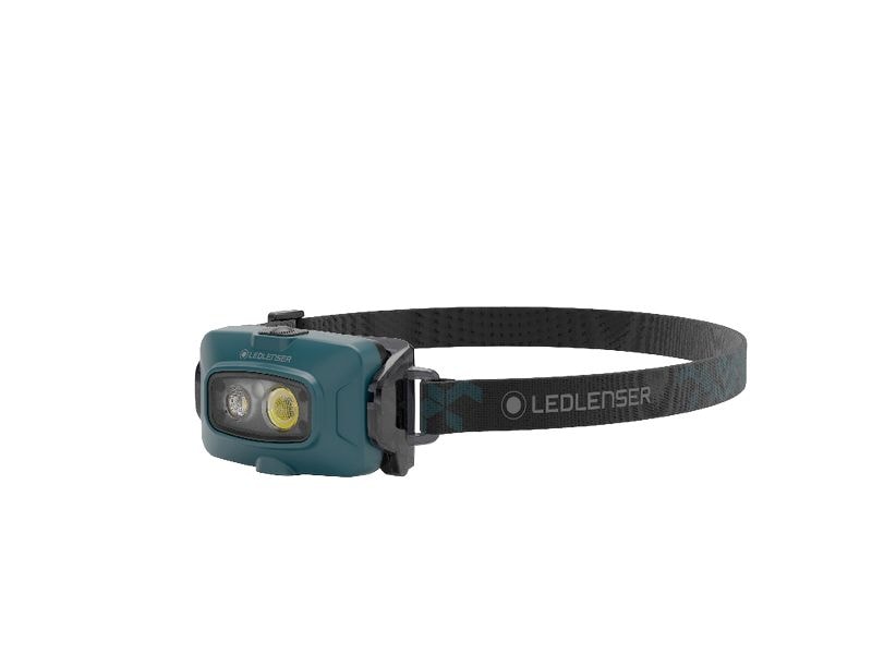 LED LENSER Stirnlampe HF4R Core Grün Wasserfeste Kopflampe
