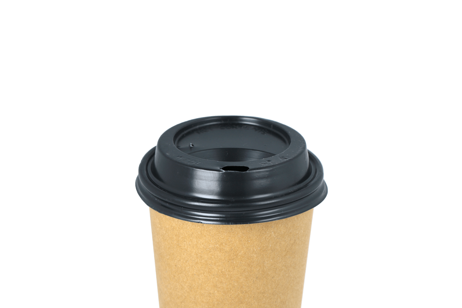 Koffiebeker deksels zwart Ø73mm