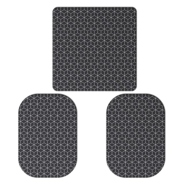 3 eletrodos adesivos com gel compatíveis com o cinto Slendertone