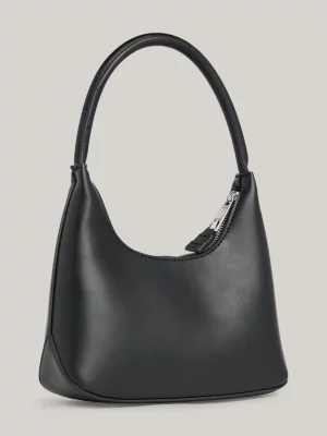 Bolsa de ombro Essential com logo metálico