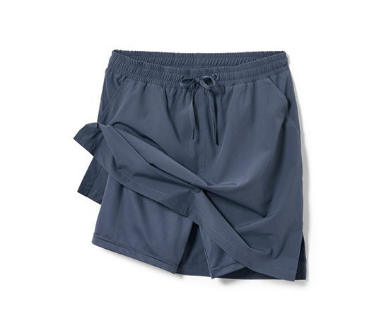 Funktionsrock mit Shorts, dunkelblau