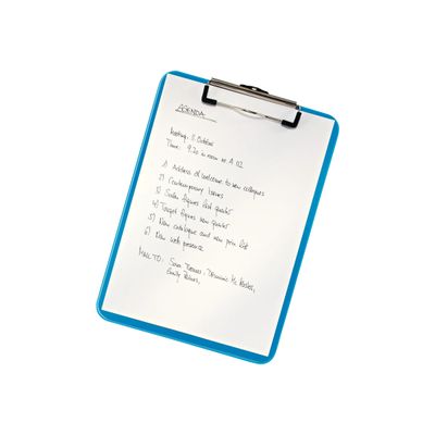 Leitz - Porte-bloc A4 - pour 80 feuilles - bleu métallisé