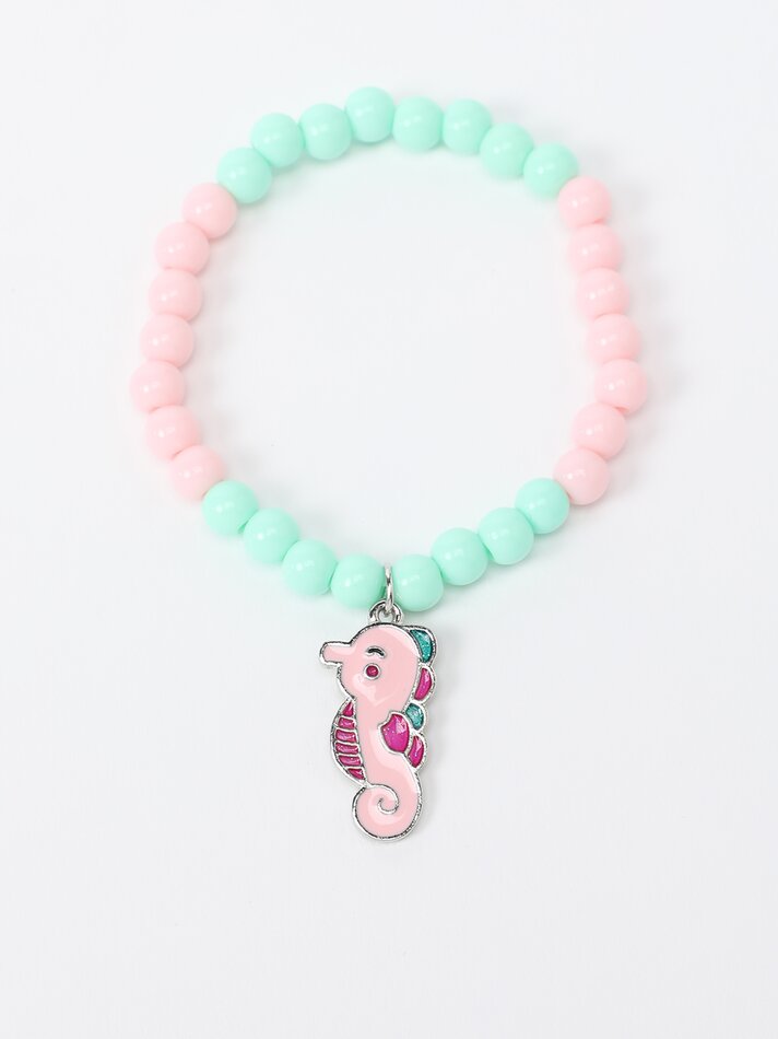 Pacote com 4 pulseiras com pingentes de melhores amigas - Sortidas