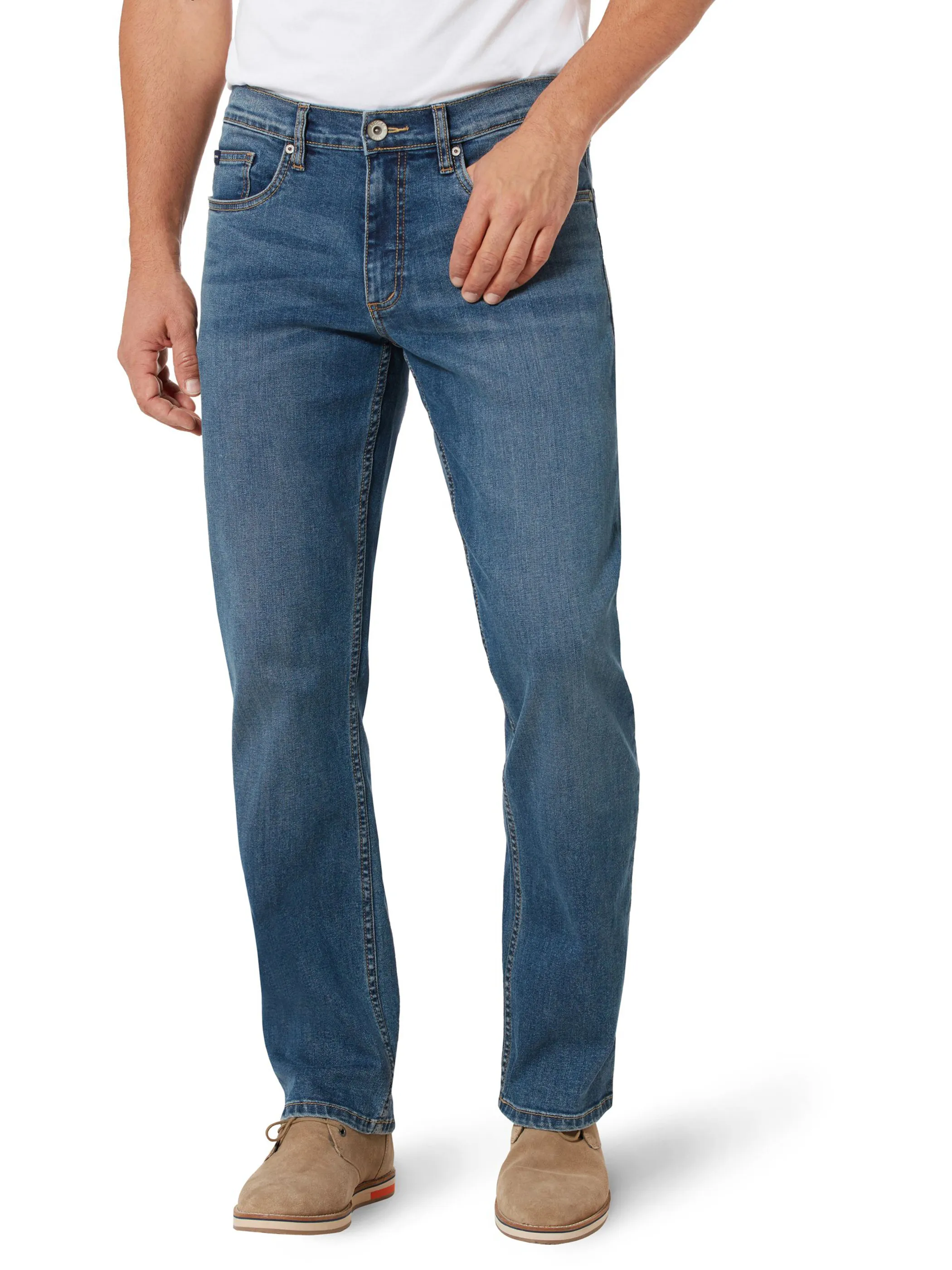 Herren Jeans Straight Fit