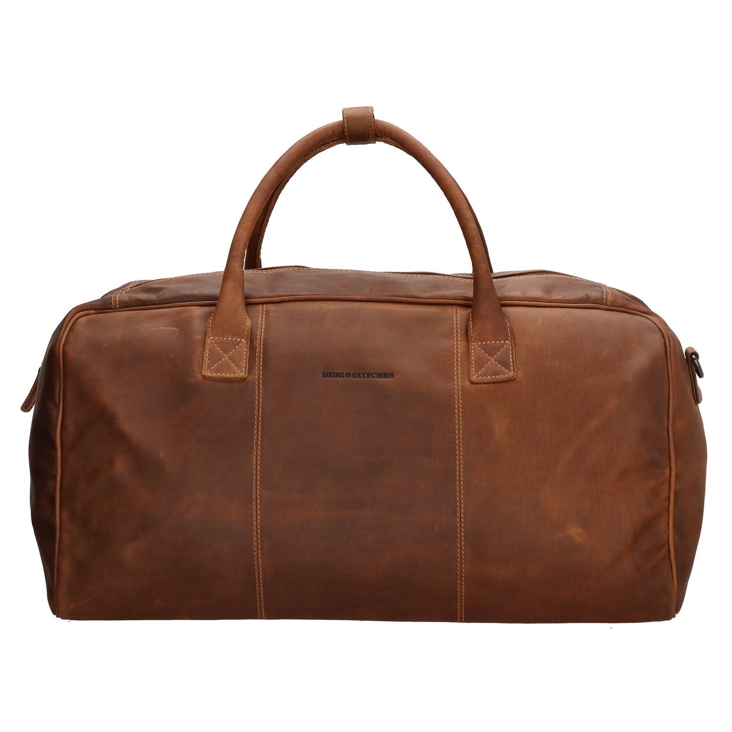 Hide & Stitches Japura Travelbag cognac
