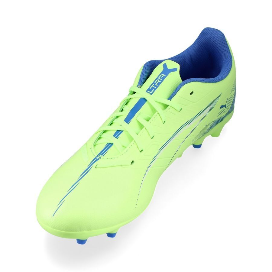 PUMA Ultra 5 Play MG Lights Out - Fizzy Apple/Blanc/Bleu