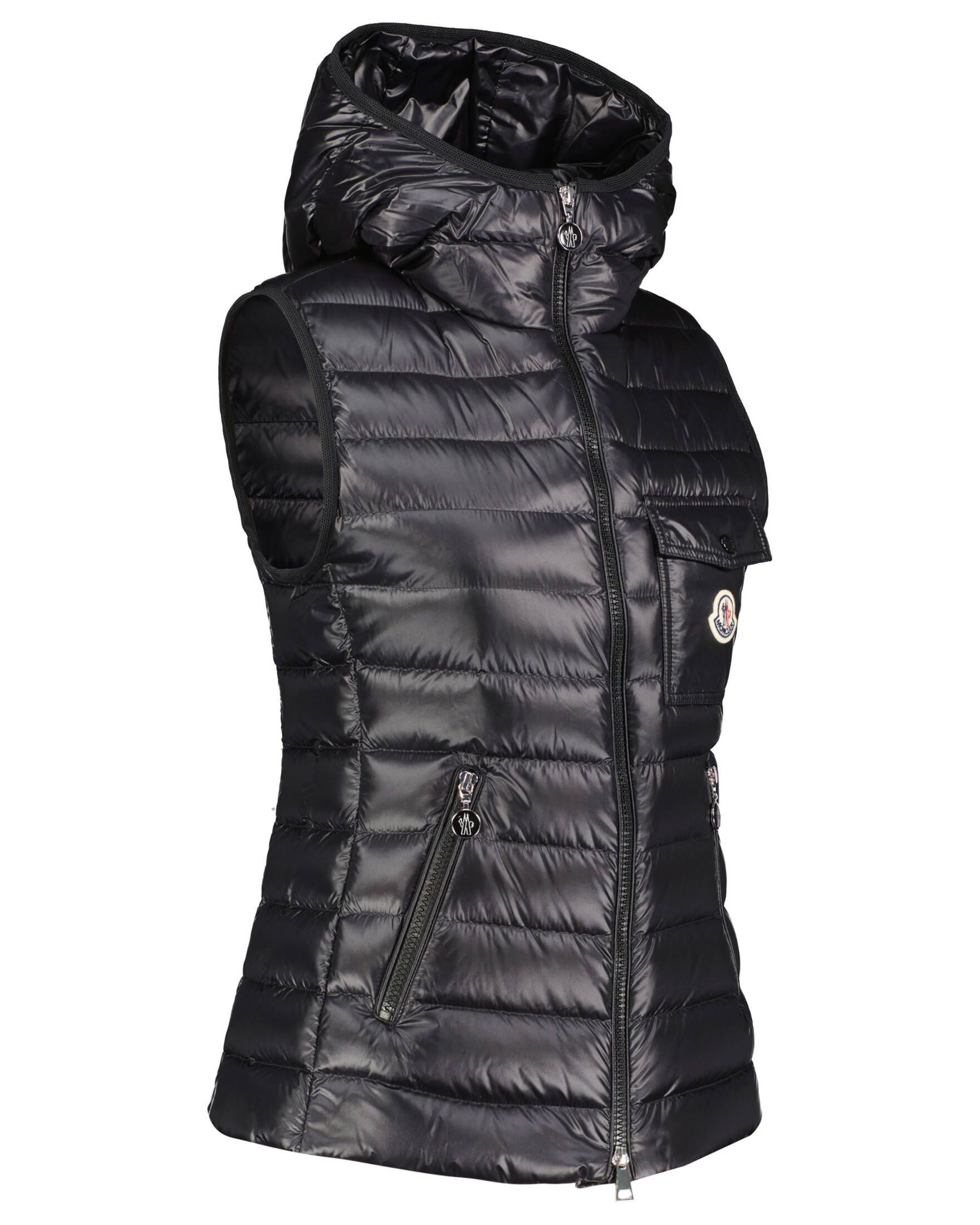 Moncler| Damen Daunenweste mit Kapuze GLYGOS