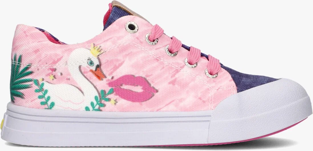 GO BANANAS roze go bananas lage sneakers swan