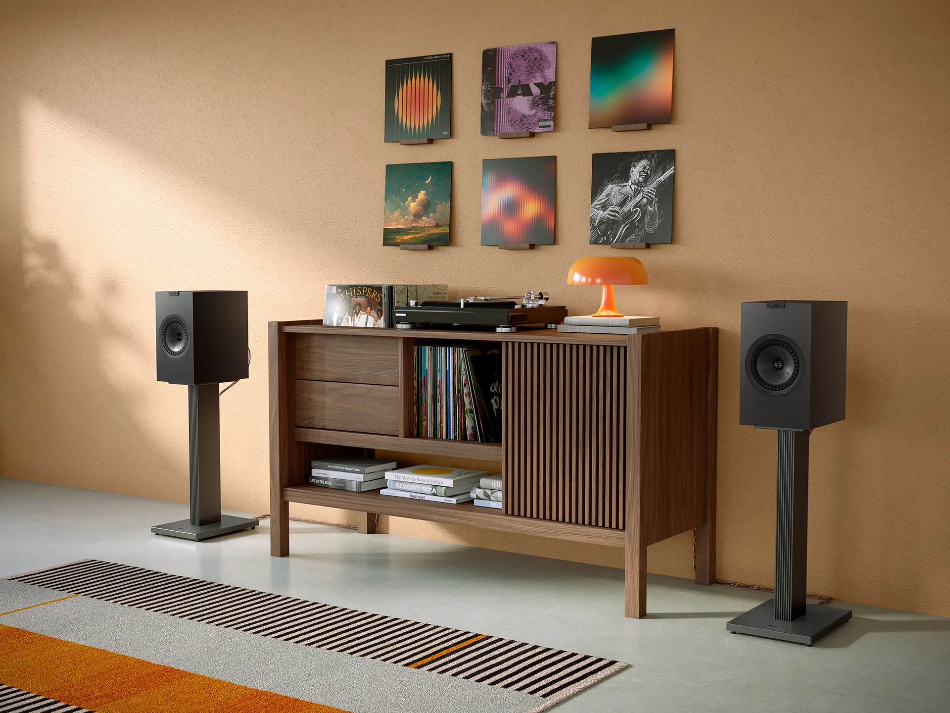 KEF Q3 Meta Noir (la paire) Enceintes bibliothèque