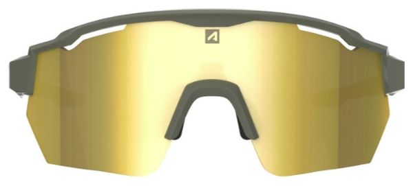 Coffret Lunettes AZR Race RX Kaki Mat / Écran hydrophobe Jaune   Incolore
