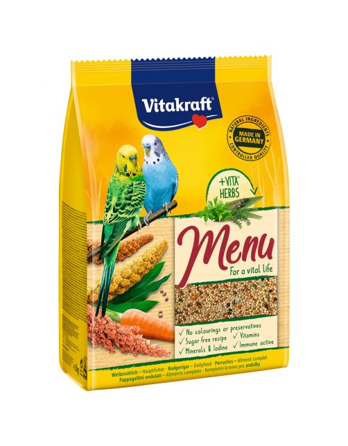 Vitakraft Parkieten Premium Menu - Vogelvoer