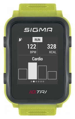 Montre GPS Sigma iD.TRI Set Vert Fluo