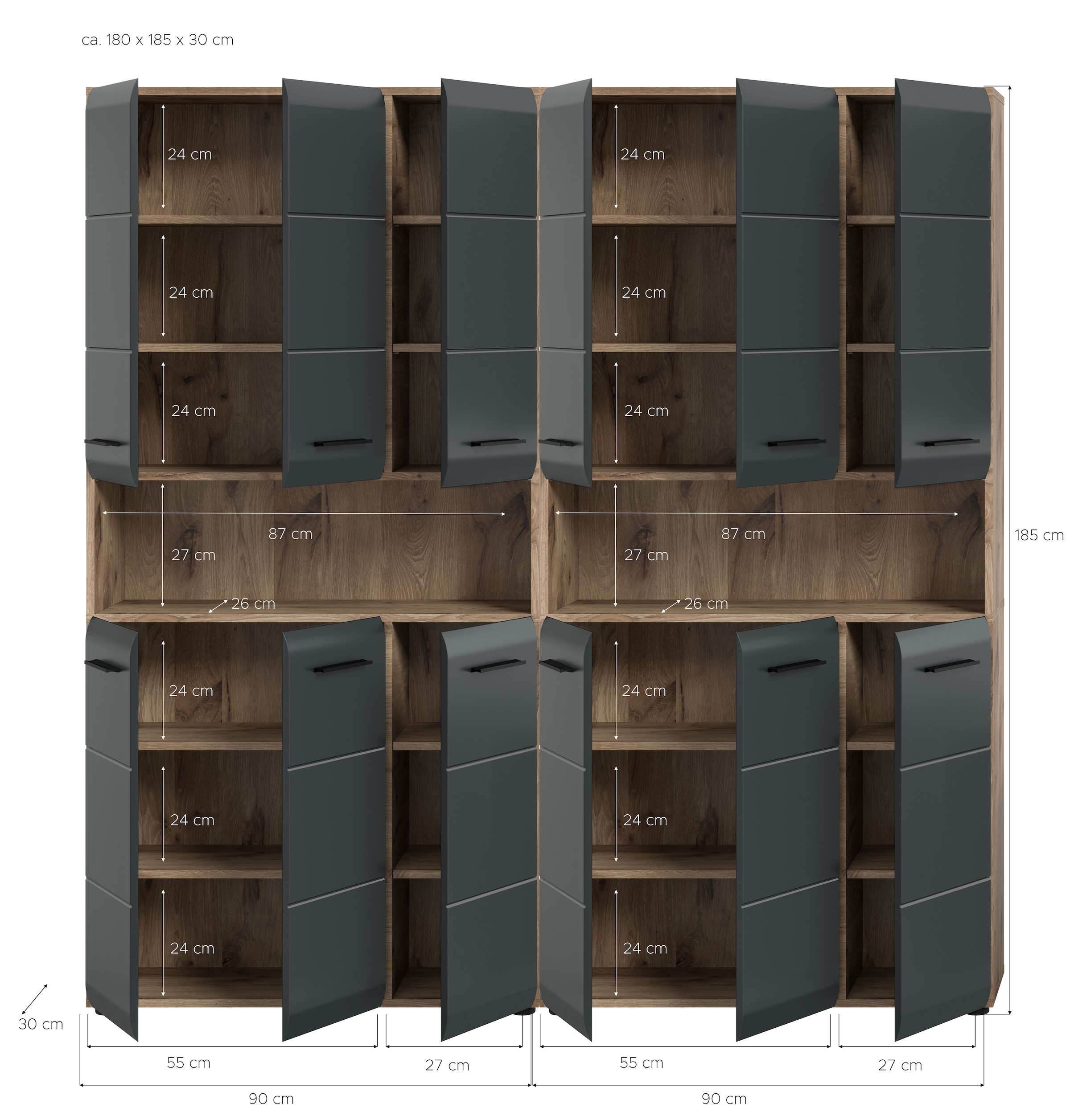 INOSIGN Badezimmer-Set Set, 2 Stk. tlg.
