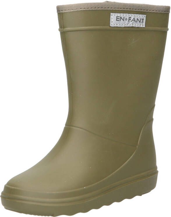 Enfant Rain Boots Solid Regenlaarzen Groen