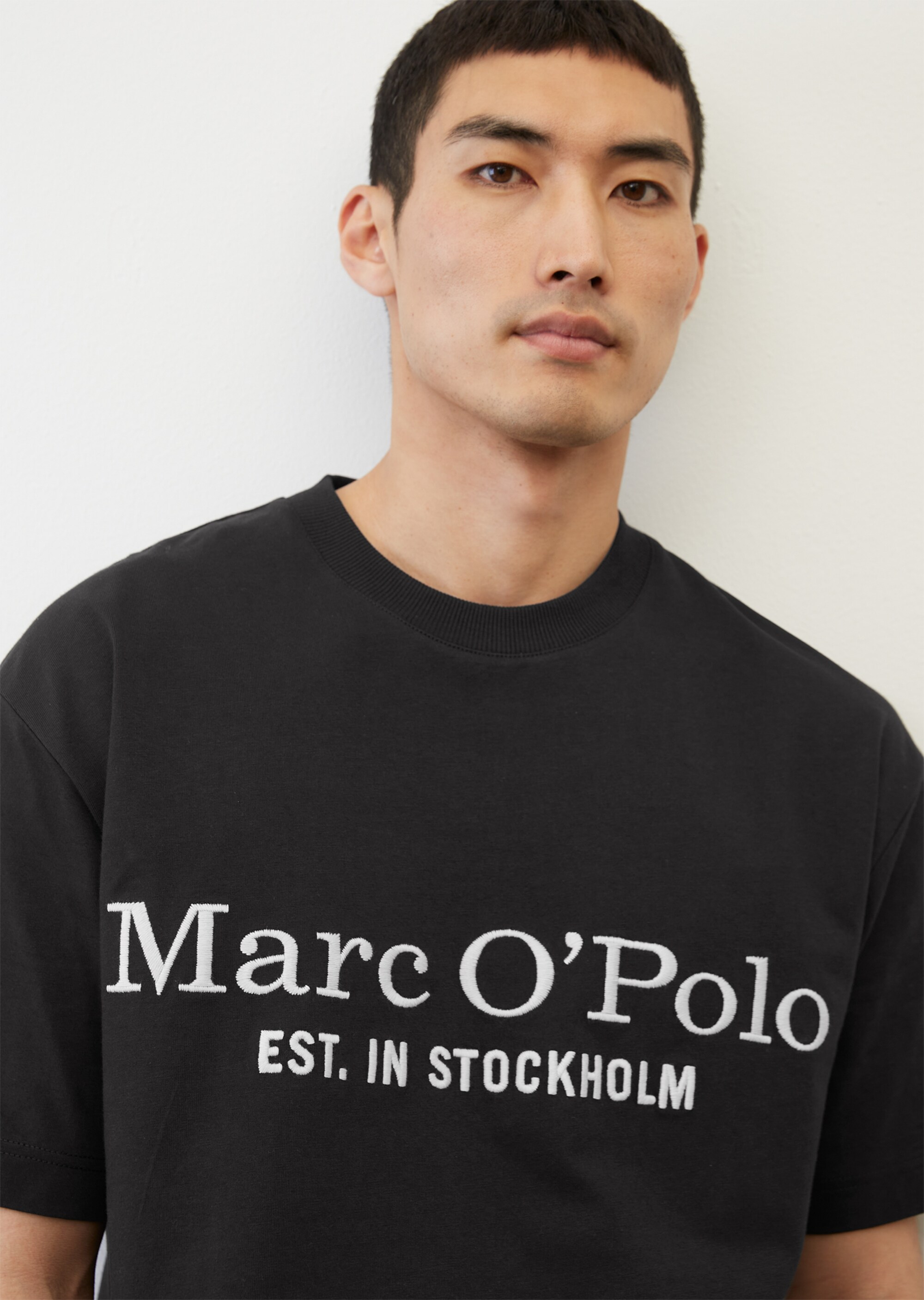 Heavy-Jersey-T-Shirt relaxed aus hochwertiger Bio-Baumwolle