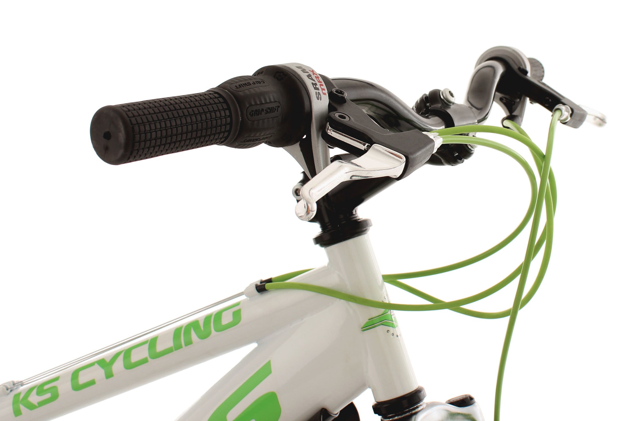KS Cycling Fully Mountainbike Bliss 26 Zoll weiß-grün