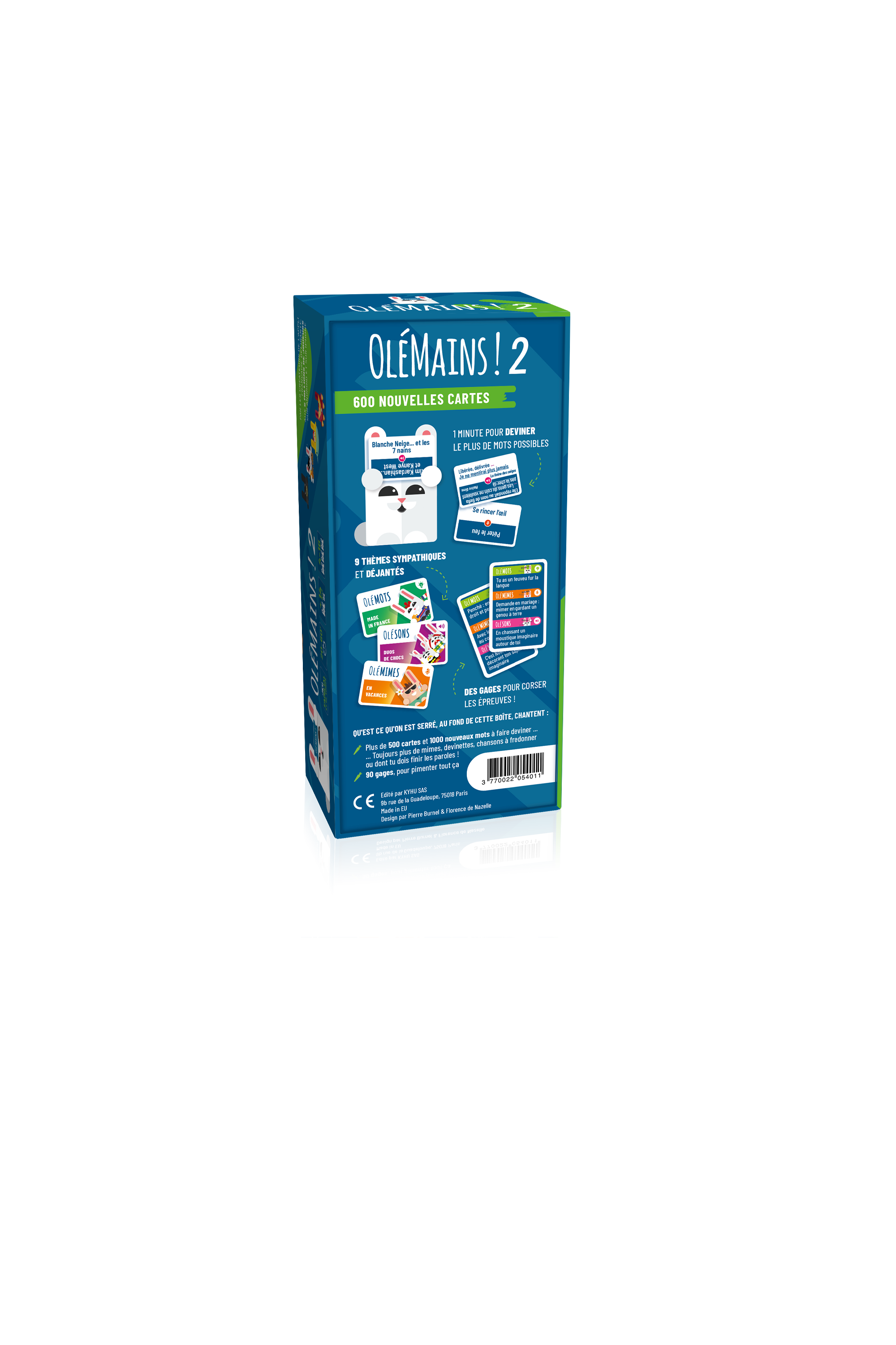 BLACKROCK GAMES Jeu de cartes OLEMAINS 2 Multicolore