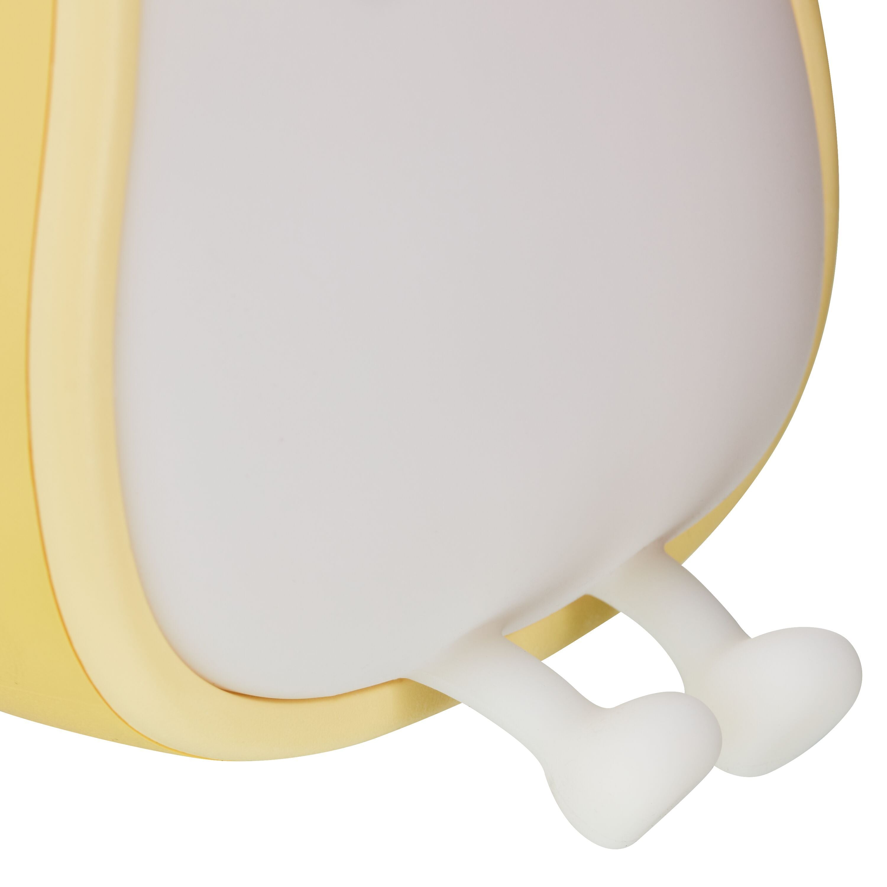 PERA Nachtlicht - Gelb / B: 8.8 cm x T: 8.8 cm x H: 12.2 cm