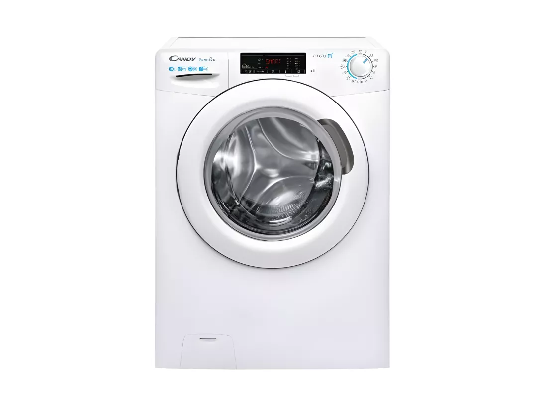 Lave-linge frontaux 10kg 66L CANDY 1200tr/min 60cm E, CO12105TE1S