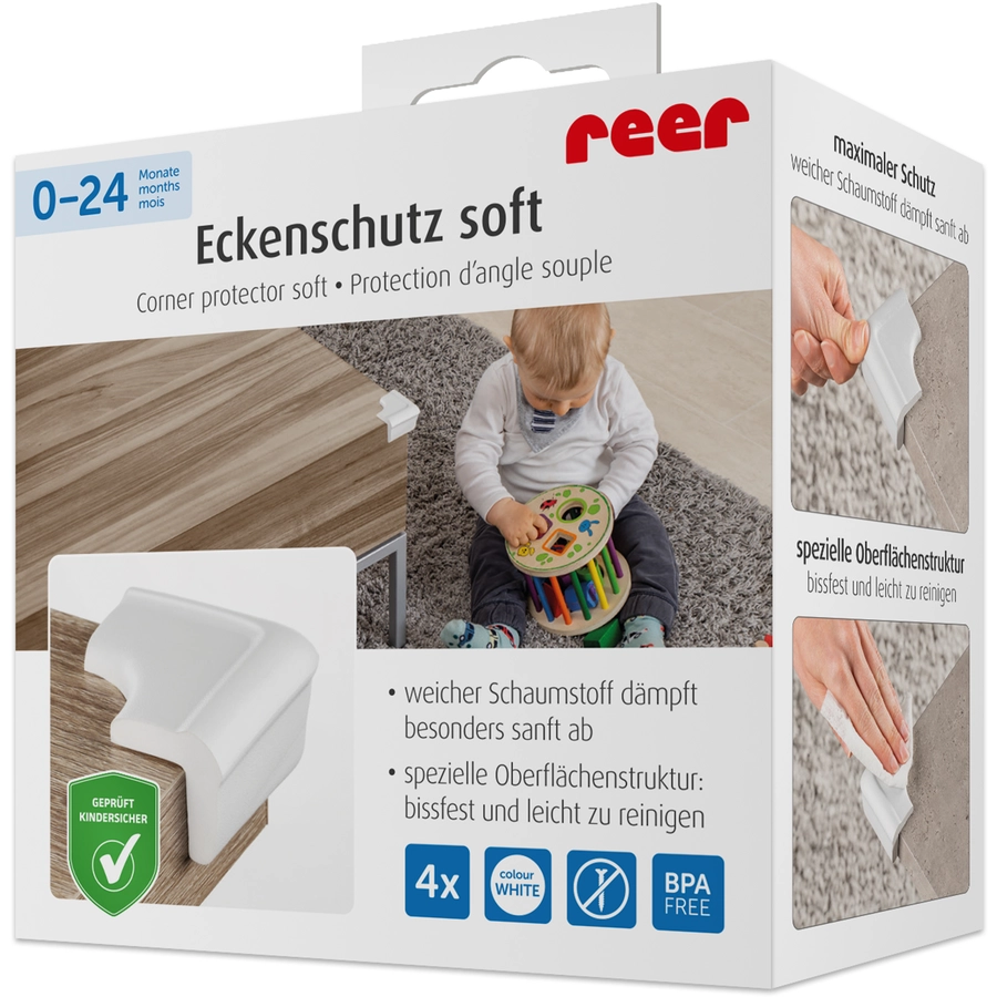 reer Eckenschutz Soft, weiß