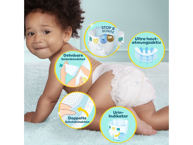 Pampers Windeln Premium Protection Junior Grösse 5 Monatsbox 11-16 kg, 152 Stück