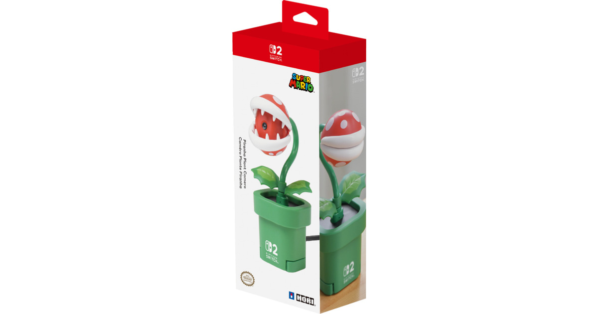 NintendoPiranha-plant camera  (Bourgondisch rood/groen)