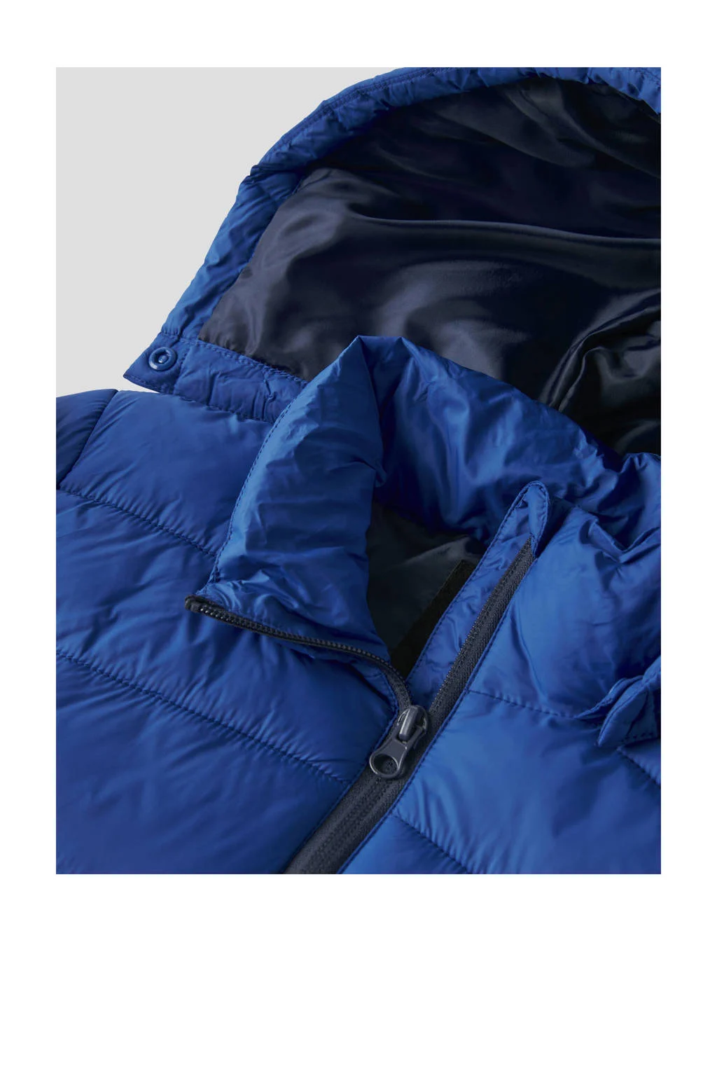 NAME IT KIDS gewatteerde jas blauw