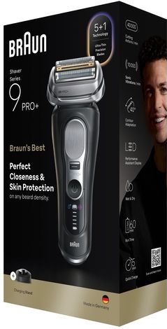 Braun - Series 9 PRO+ - Elektrisch Scheerapparaat - Zwart - Pro SensoAdapt - 9610S