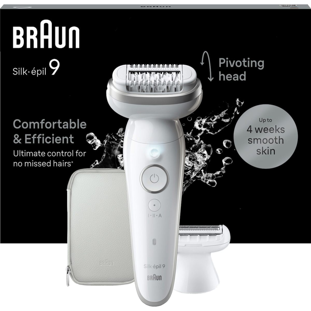 Braun Silk-épil 9 epilator SES9041 (hvit)