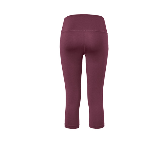 3/4-Sporttight, pflaume