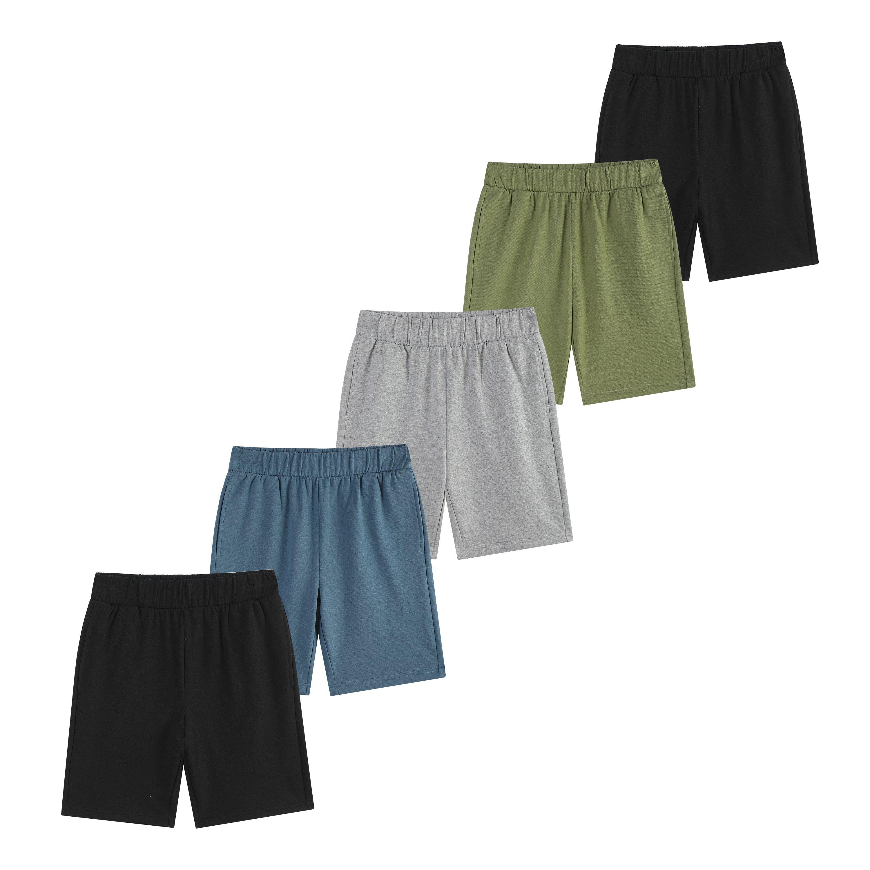 Studio Studio Older Boys 5 Pack Fleece Shorts