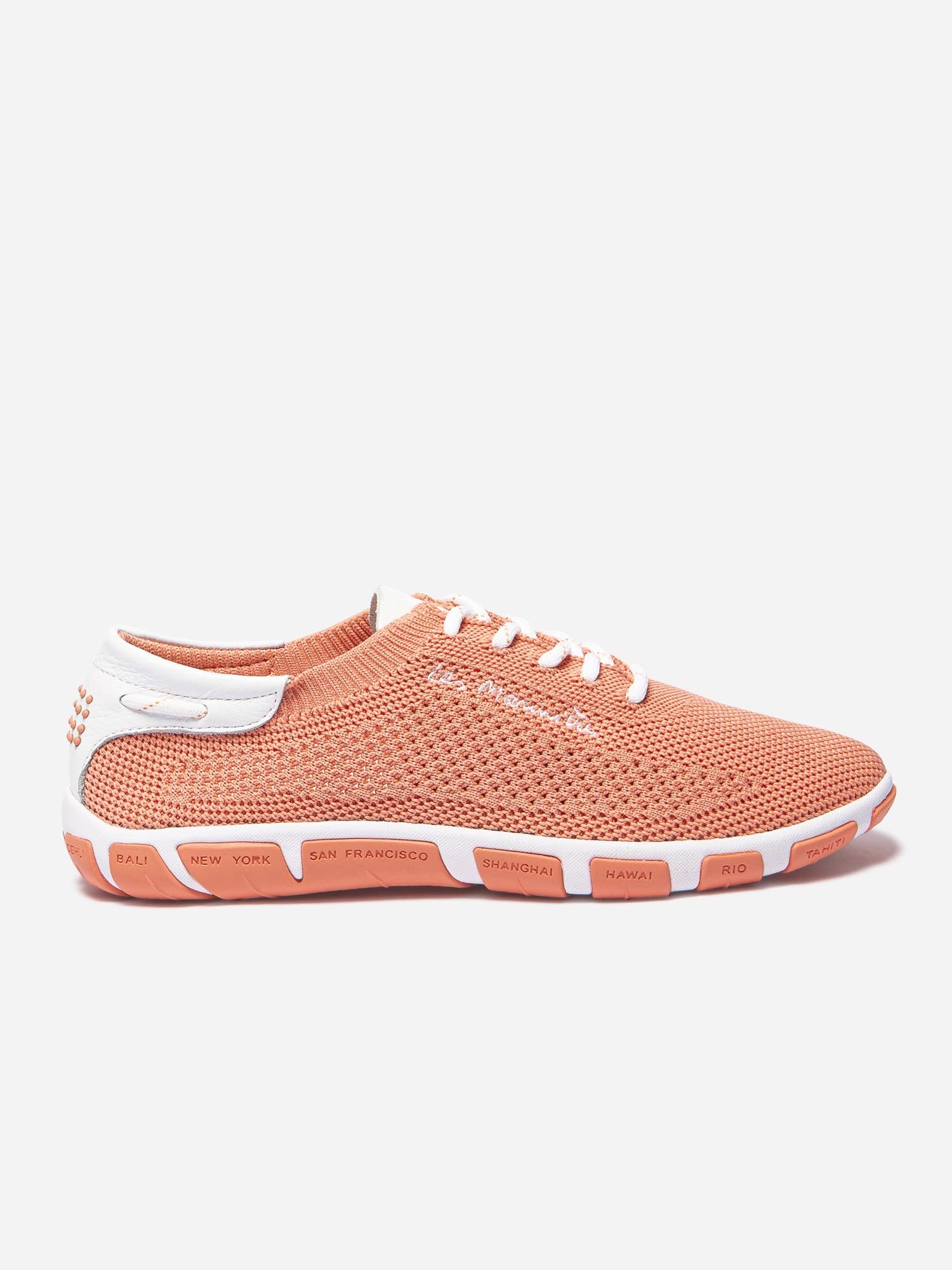 Tennis Femme Textile Recyclé Orange