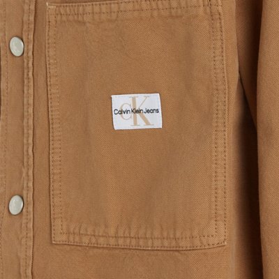 Chemise à manches longues homme Canvas Relaxed Linear CALVIN KLEIN