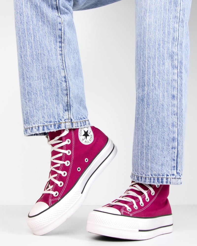 Converse Chuck Taylor All Star Lift Berry Hoge sneakers  - roze