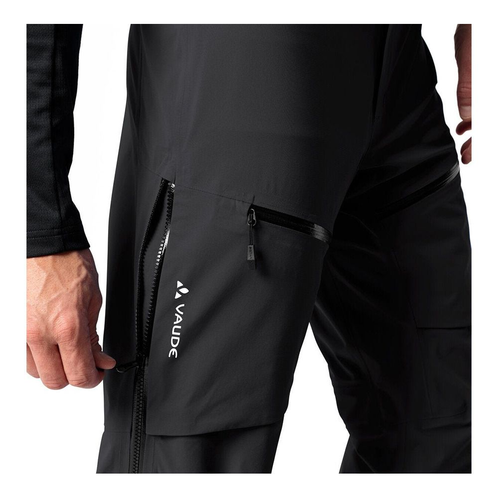 Vaude MONVISO - Pantalon ski Homme 010 black