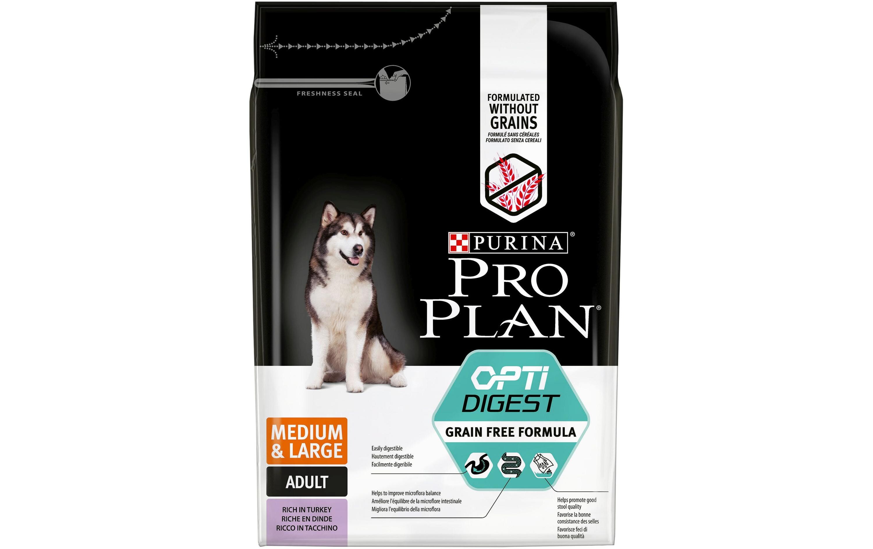 Trockenfutter M/L Adult Sens. Dig. Grainfree Truth., 2.5 kgAlleinfutter für mittelgrosse und grosse Hunde