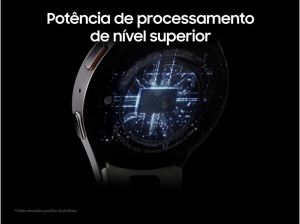 SMARTWATCH SAMSUNG WATCH7 40MM CREME BT