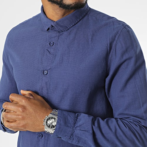 Chemise Manches Longues Cameron Bleu Marine